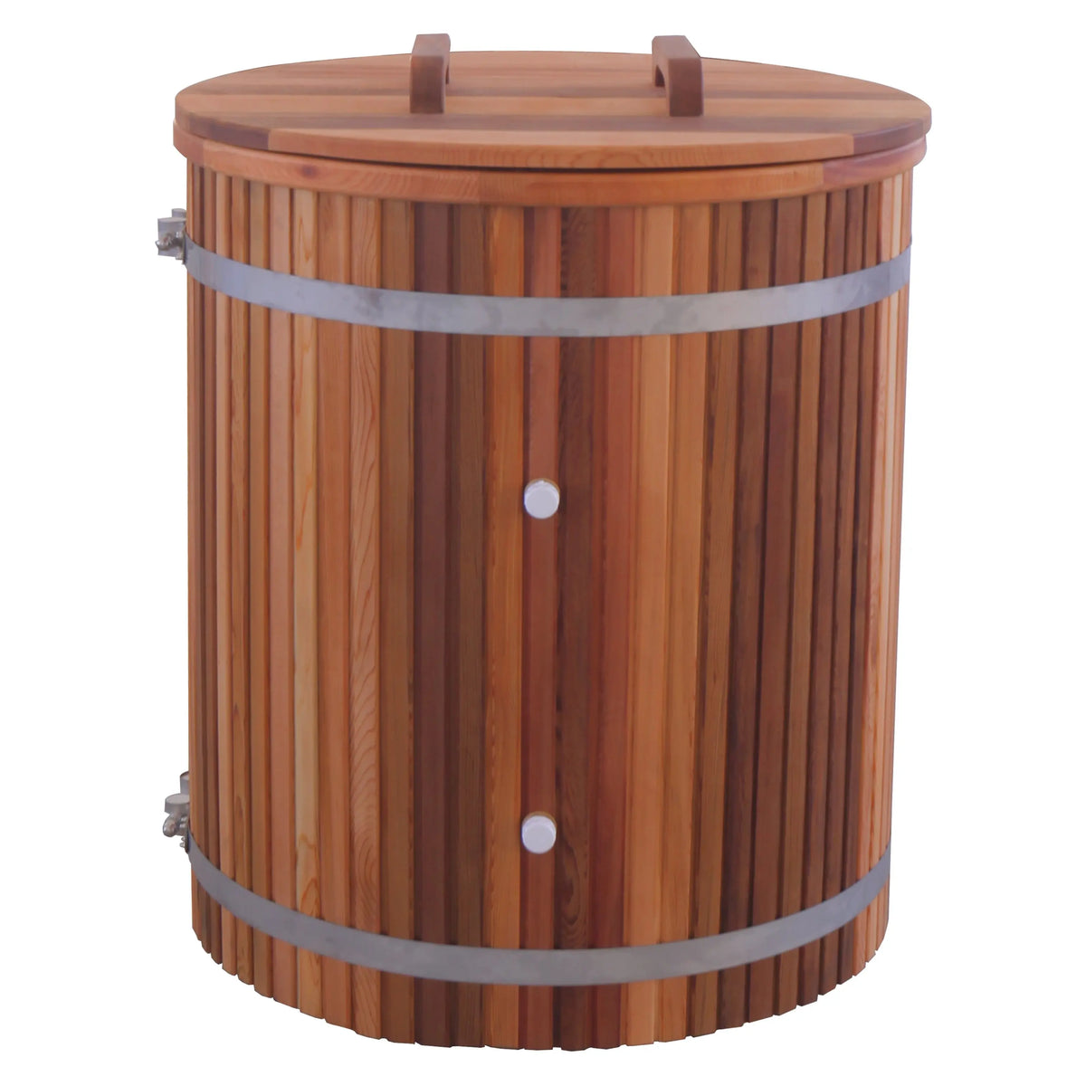 Surge Cedarline Cedar & Steel Cold Plunge Barrel