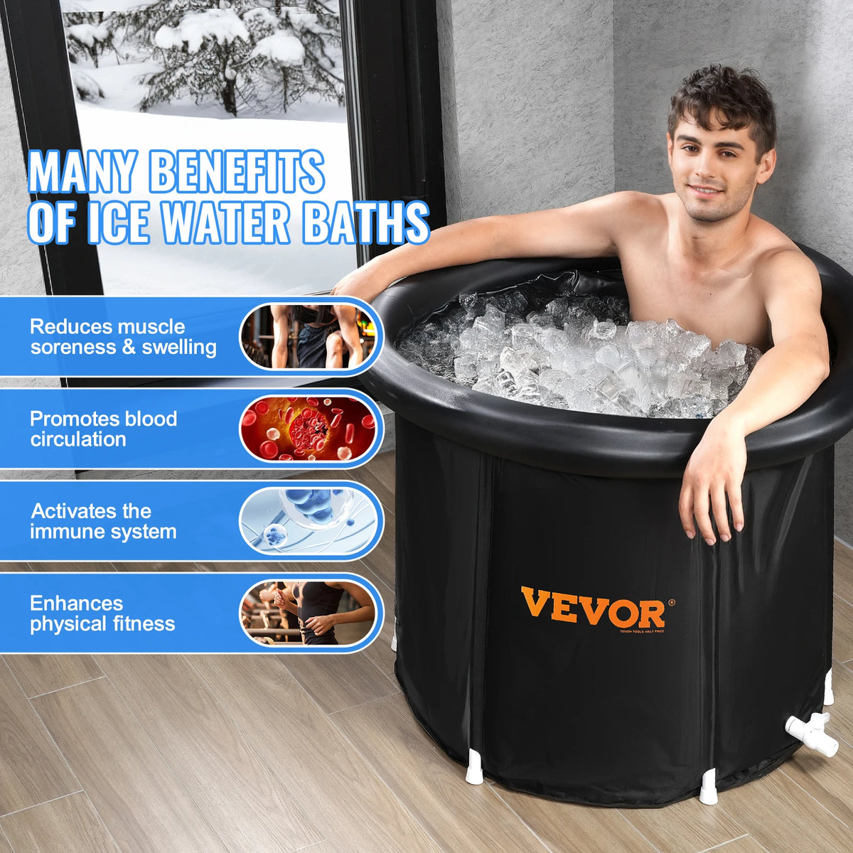 Surge Pulse Portable Ice Bath | Up to 330L
