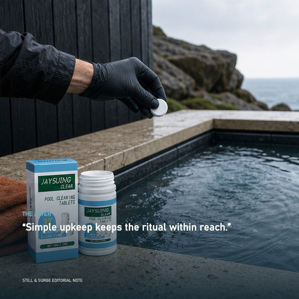 Surge Clarity Ice Bath Water-Care Tablets | 100g — lifestyle outcome