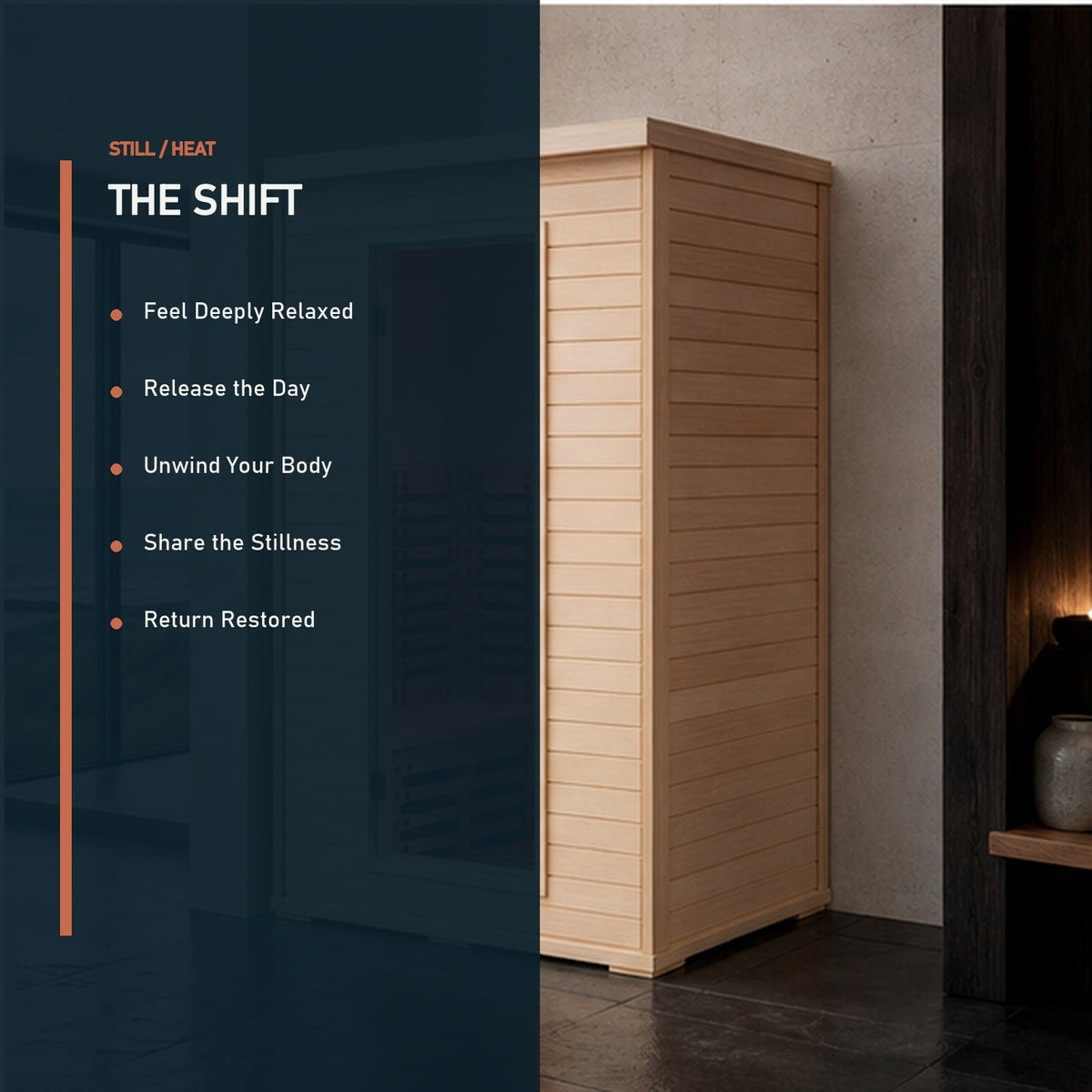 Still Hearth Far Infrared Sauna | 1–7 Person — outcome benefits, corrected aspect ratio