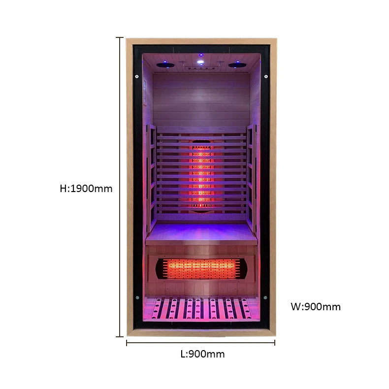 Still Halo Full-Spectrum Infrared Sauna | 1 Person
