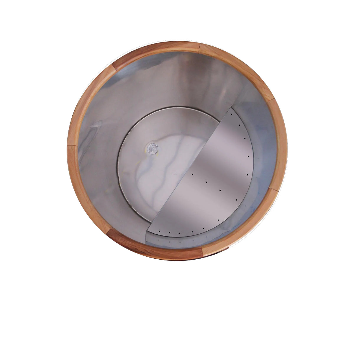 Surge Cedarline Cedar & Steel Cold Plunge Barrel