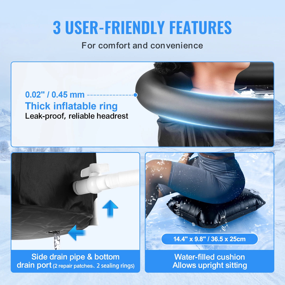 Surge Pulse Portable Ice Bath | Up to 330L