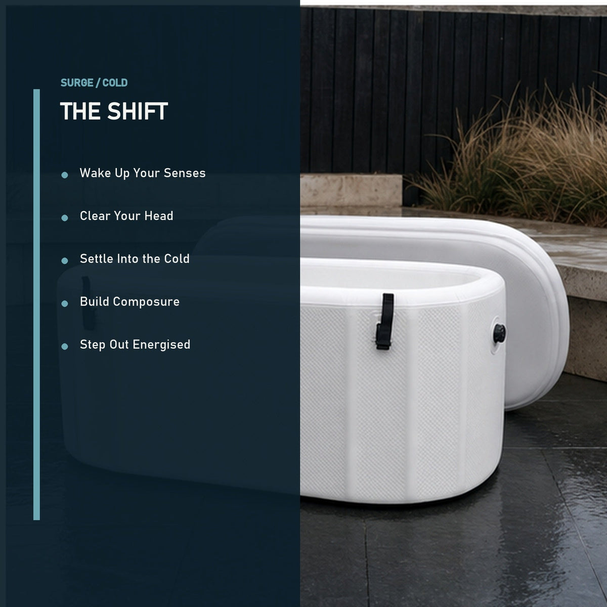 Surge Reach Inflatable Ice Bath | 1–2 Person benefit