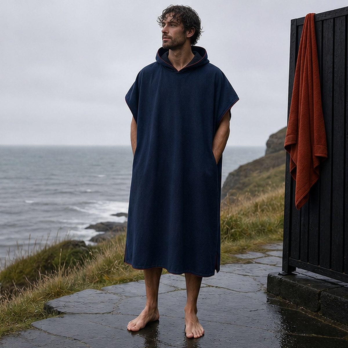 Surge Shelter Quick-Dry Changing Robe — British coastal lifestyle
